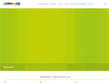 Tablet Screenshot of jobmade.at